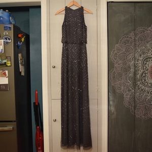 Gray BHLDN Bridesmaid Dress